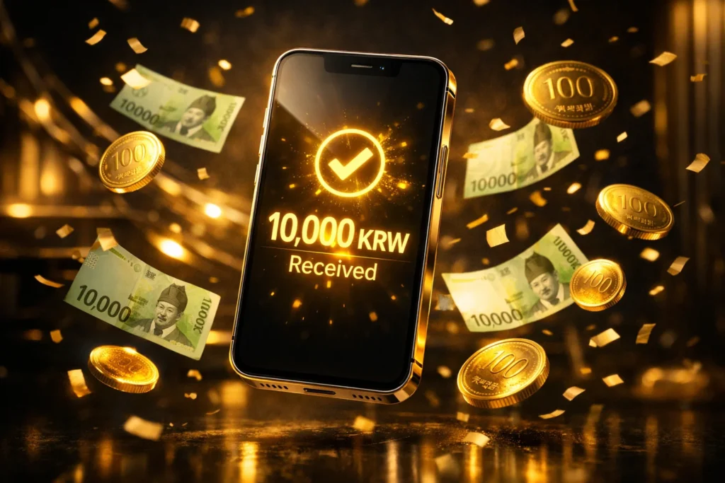 10,000 KRW 보너스